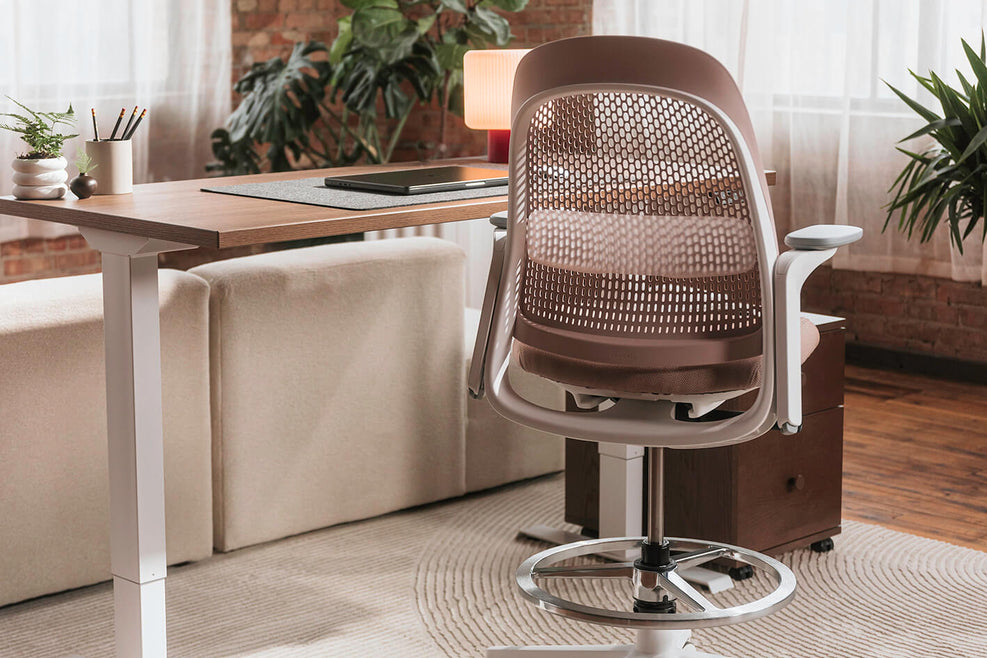 Breck Stool in lifestyle shot